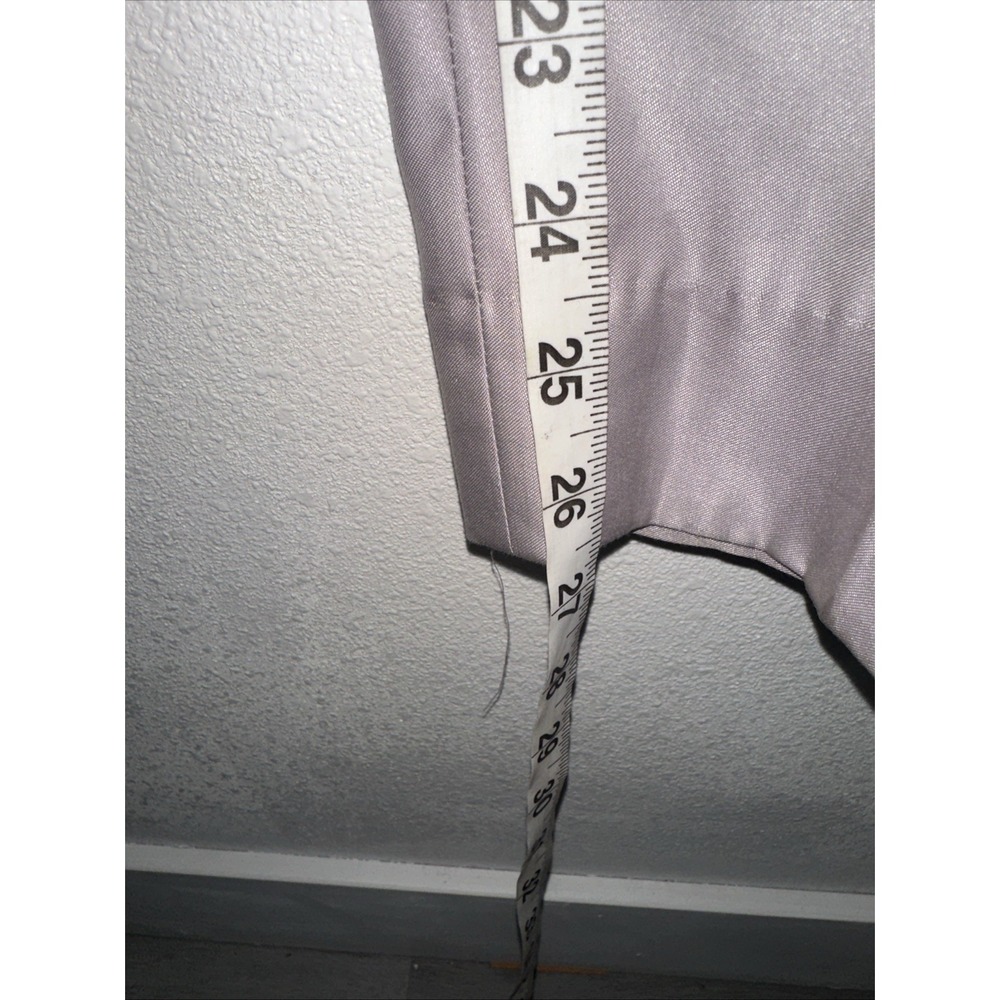 Yves  Saint  Laurent Taupe High- Waisted Dress Pants Straight Leg Trousers Sz 25 - Picture 14 of 16